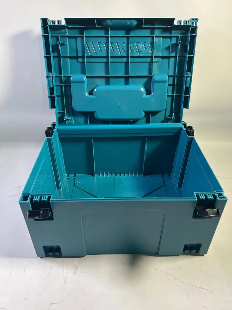 Makita MAKPAC 3 Kunststoffkoffer 395 x 295 x 215 mm - ohne Einlage ( 821551-8 ) - Beschädigt