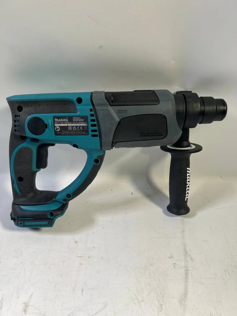 Makita DHR 202 Z Akku Bohrhammer 18 V 1,9 J SDS-Plus Solo - ohne Akku, ohne Ladegerät - Leicht Gebraucht