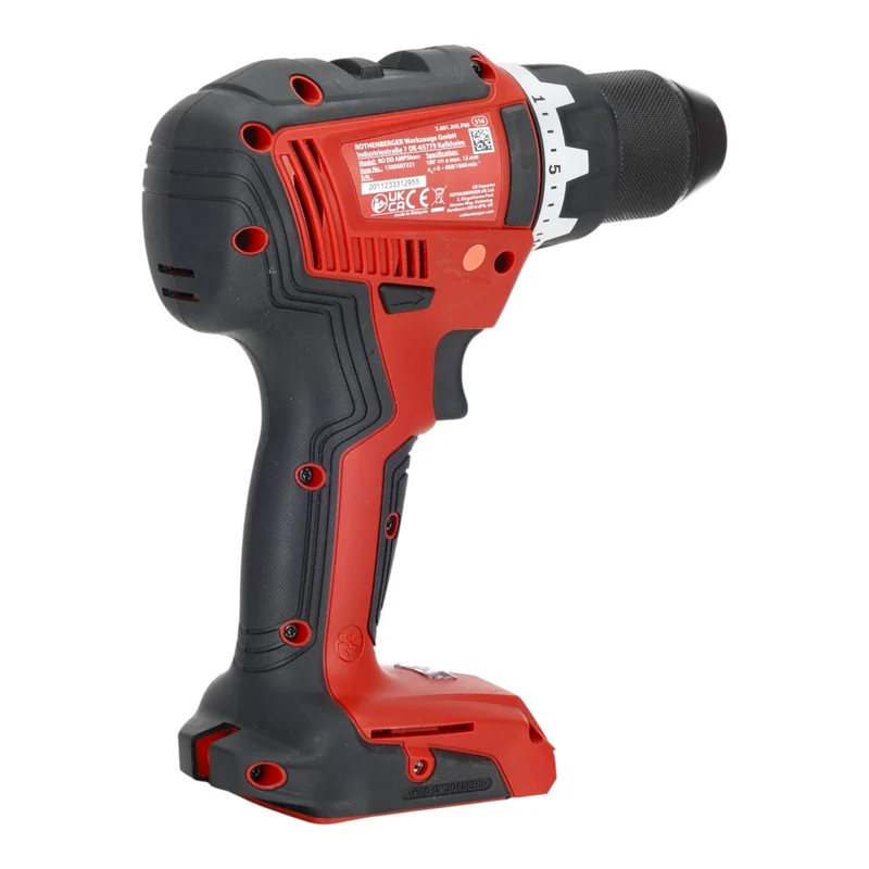 Rothenberger RO DD55 Akku Bohrschrauber 18 V 55 Nm Brushless AMPShare + 1x Akku 4,0 Ah - ohne Ladegerät
