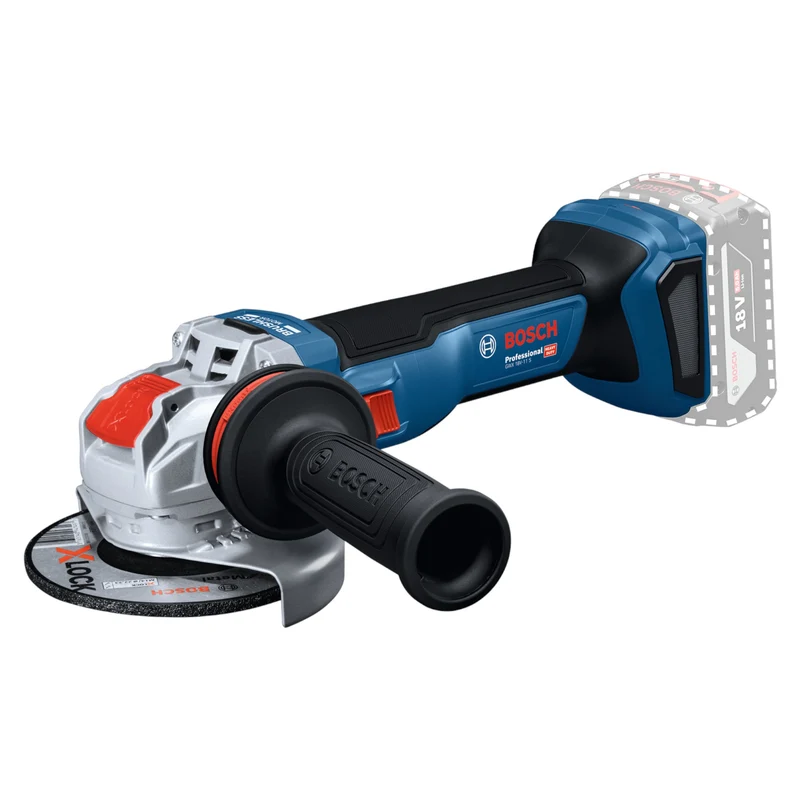 Bosch GWX 18V-11 S Professional Akku Winkelschleifer 18 V 125 mm ( 06019N4200 ) Brushless + L-Boxx - ohne Akku, ohne Ladegerät