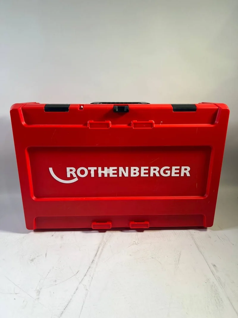 Rothenberger ROMAX 4000 CAS Akku Pressmaschine 18 V 34 kN + Koffer ( 1000002683 ) - ohne Akku, ohne Ladegerät - Gebraucht