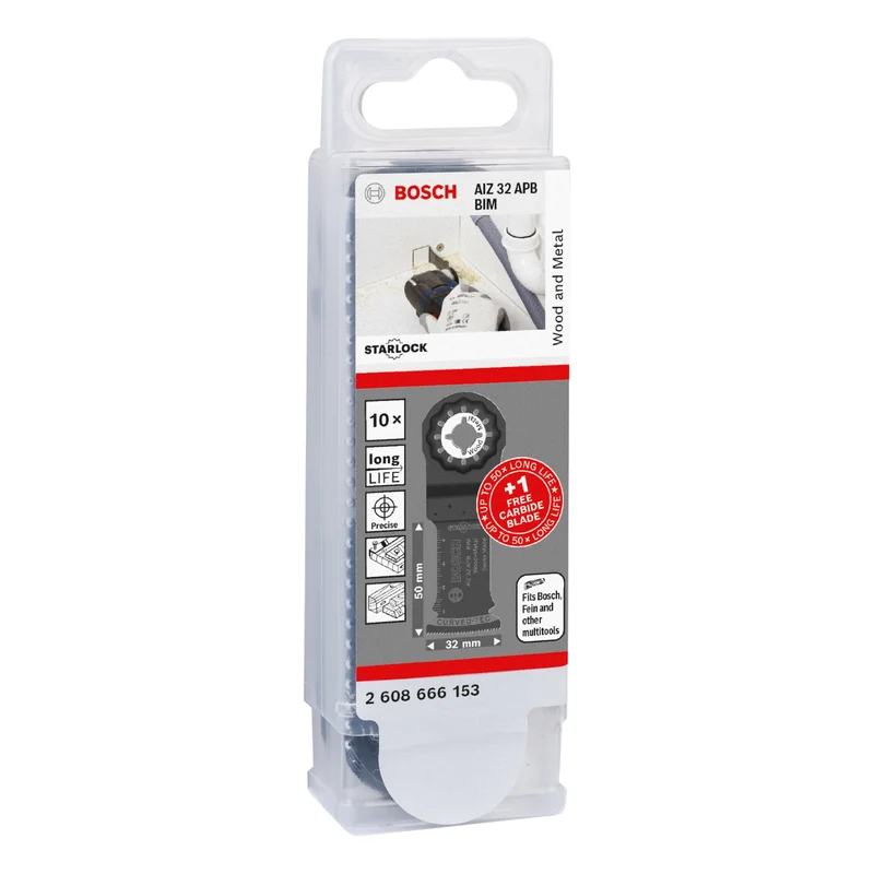 Bosch AIZ 32 APB + 1 EXPERT MultiMax AIZ 32 APIT 11 tlg. Sägeblatt Set für Multifunktionswerkzeuge ( 2608666153 )