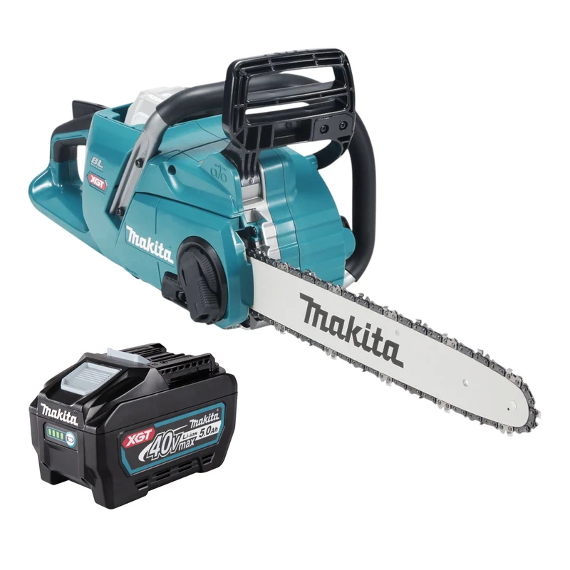 Makita UC 016 GT1 Akku Kettensäge 40 V max. 40 cm Brushless + 1x Akku 5,0 Ah - ohne Ladegerät