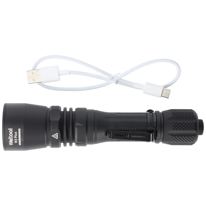 Weltool W3 Plus LEP-Laserlampe, taktische Version, Reichweite bis zu 1.800 Metern, 940 Lumen