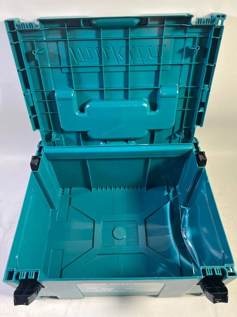 Makita MAKPAC 3 Kunststoffkoffer 395 x 295 x 215 mm - ohne Einlage ( 821551-8 ) - Beschädigt