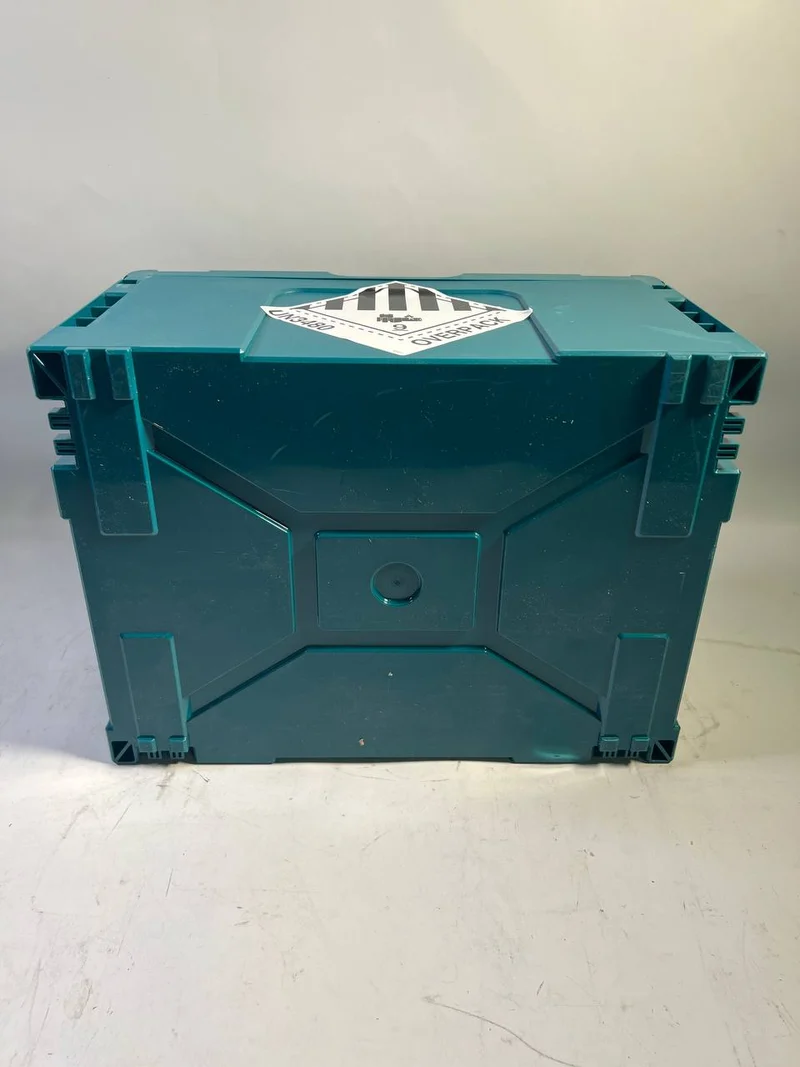 Makita MAKPAC 3 Kunststoffkoffer 395 x 295 x 215 mm - ohne Einlage ( 821551-8 ) - Leicht Gebraucht