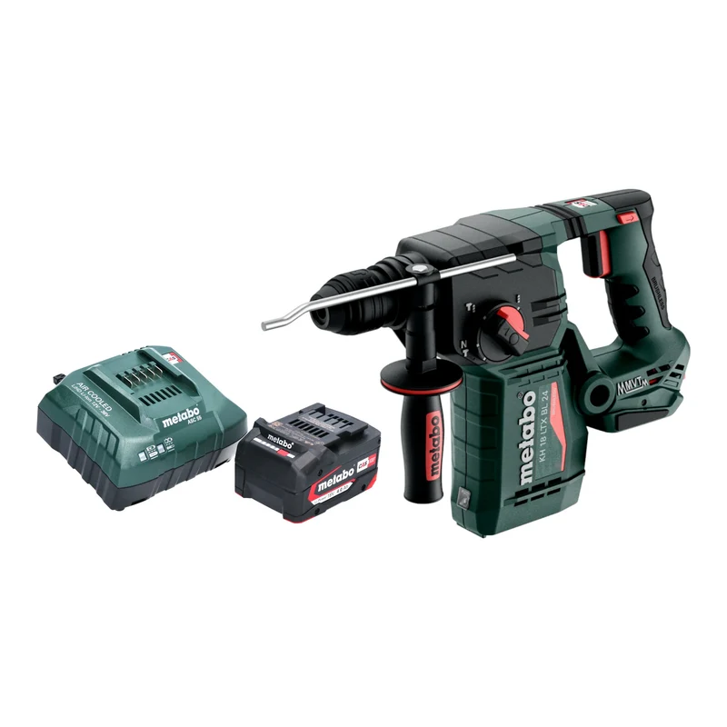 Metabo KH 18 LTX BL 24 Akku Bohrhammer 18 V 2,2 J SDS Plus Brushless + 1x Akku 4,0 Ah + Ladegerät