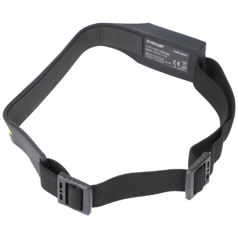 Velamp BOWIE, 2in1 wiederaufladbare LED-Stirnlampe mit Bewegungssensor, berührungsloser Schalter