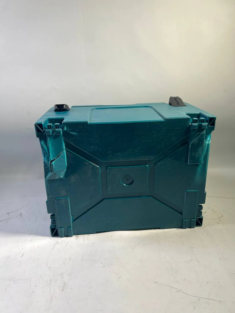 Makita MAKPAC 3 Kunststoffkoffer 395 x 295 x 215 mm - ohne Einlage ( 821551-8 ) - Beschädigt