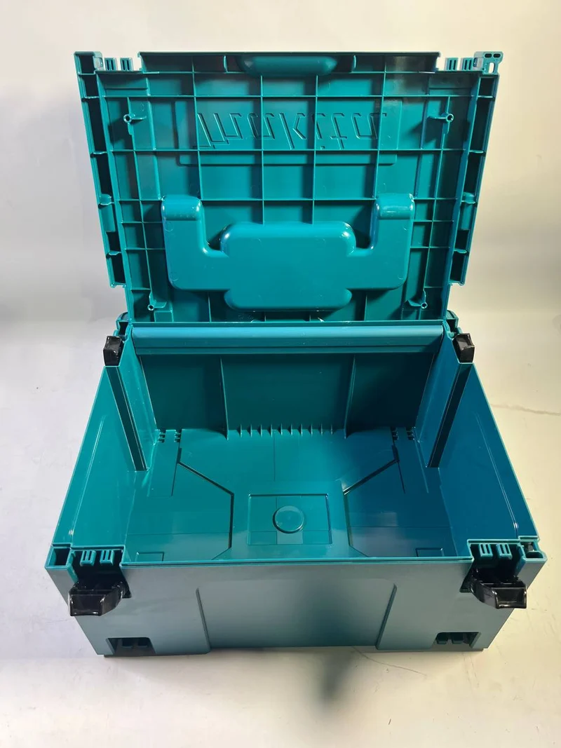 Makita MAKPAC 3 Kunststoffkoffer 395 x 295 x 215 mm - ohne Einlage ( 821551-8 ) - Gebraucht