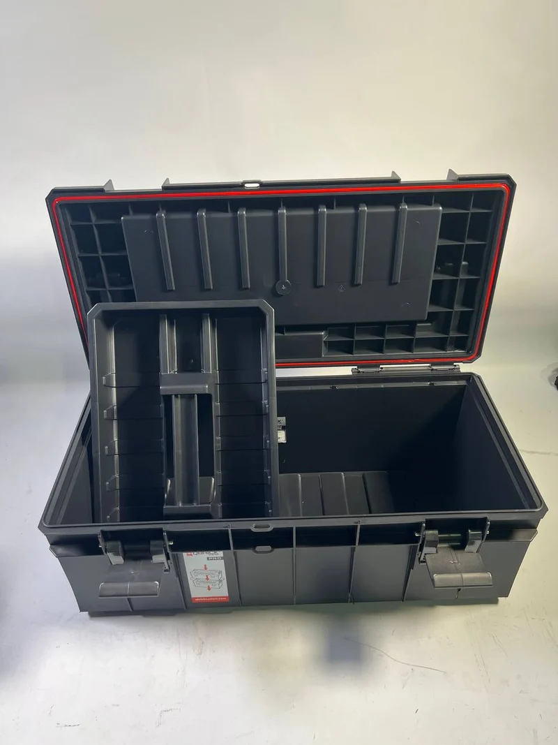 Qbrick System PRO 600 Expert Werkzeugkoffer modularer Organizer 545 x 270 x 246 mm 22 l stapelbar IP54 - Beschädigt