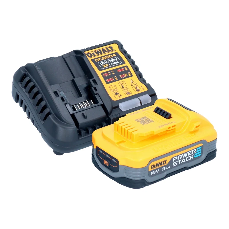 DeWalt DCH 133 H1 Akku Kombihammer 18 V 2,6 J SDS plus Brushless + 1x Powerstack Akku 5,0 Ah + Ladegerät