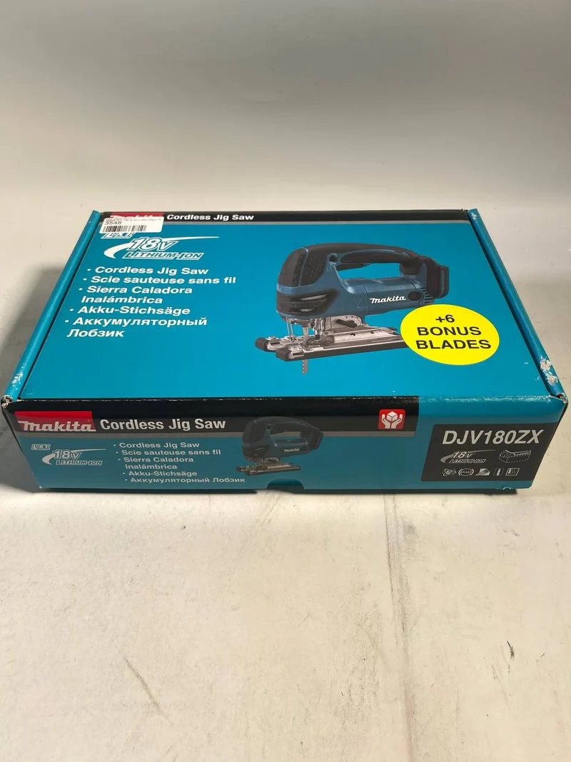 Makita DJV 180 Z Akku Stichsäge 18 V Solo - ohne Akku, ohne Ladegerät - Leicht Gebraucht