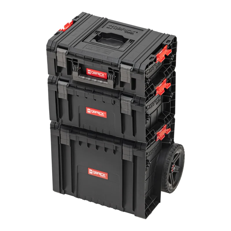 Qbrick System PRO Set 5 2.0 Plus Werkzeug Koffer Set PRO Cart 2.0 Plus + PRO Toolbox 2.0 + PRO Technician Case 2.0