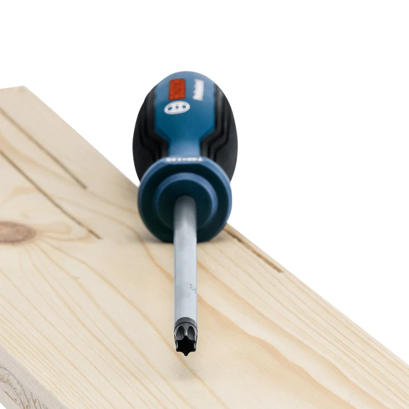 Bosch PRO Handwerkzeug Set 19 tlg. ( 0615990N2R ) Schraubendreher / Wasserwaage / Maßband / Messer / Klinge + L-Boxx