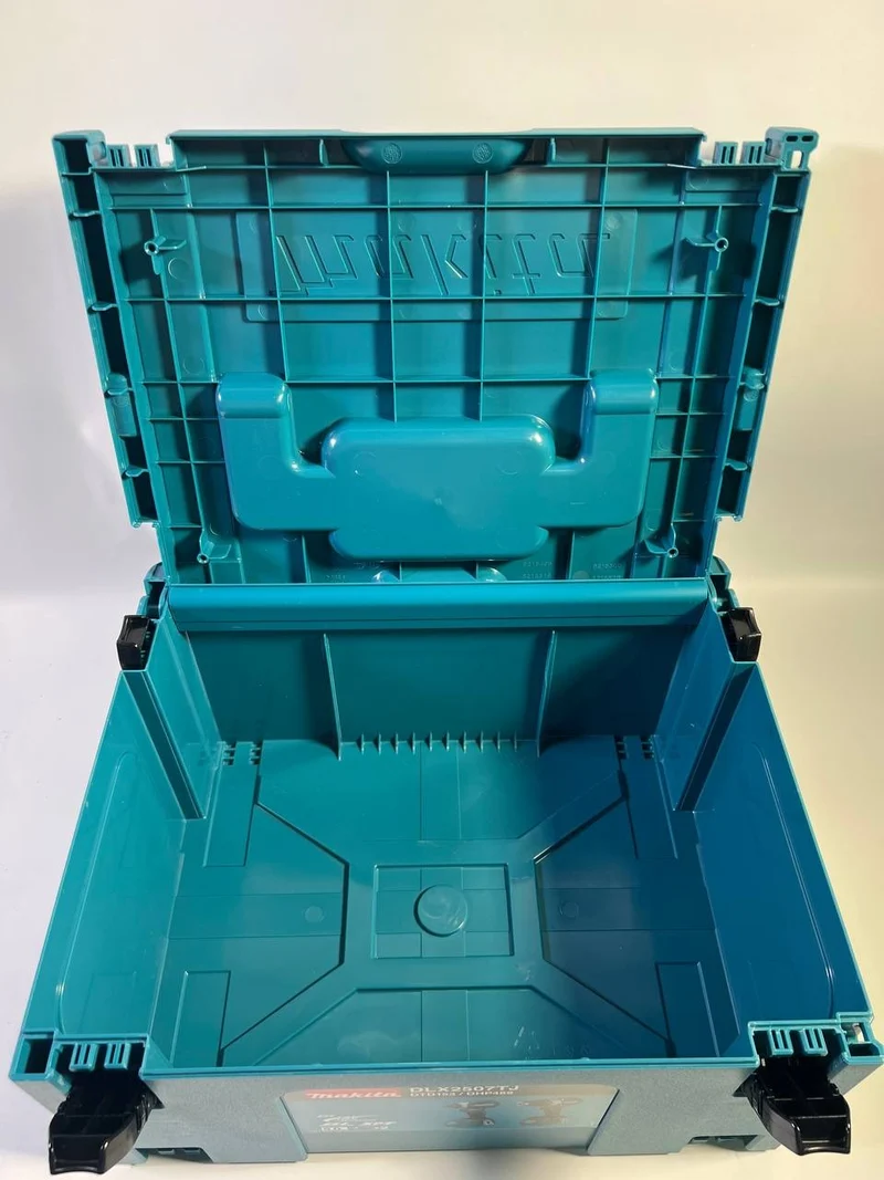 Makita MAKPAC 3 Kunststoffkoffer 395 x 295 x 215 mm - ohne Einlage ( 821551-8 ) - Leicht Gebraucht