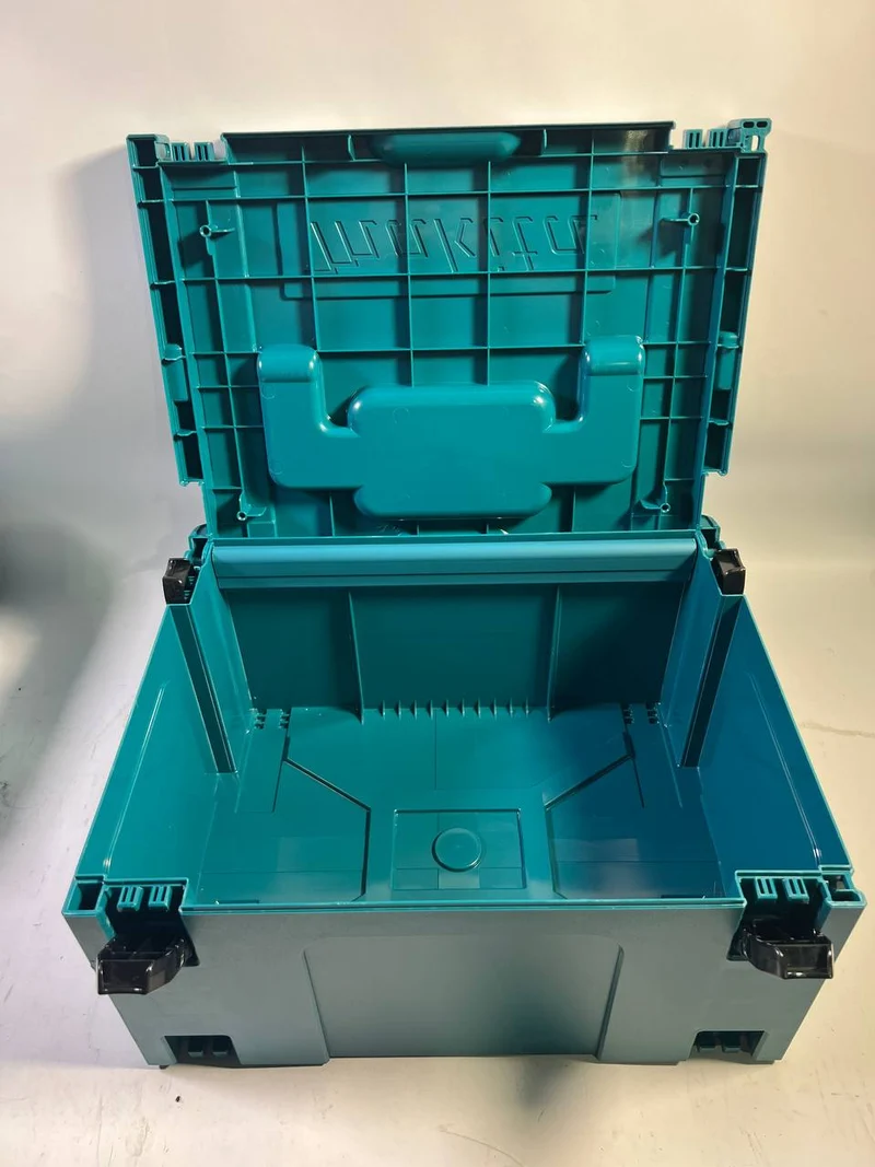 Makita MAKPAC 3 Kunststoffkoffer 395 x 295 x 215 mm - ohne Einlage ( 821551-8 ) - Leicht Gebraucht