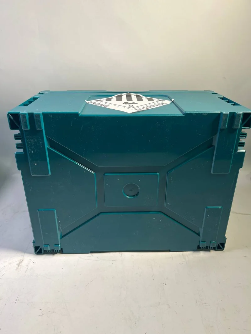 Makita MAKPAC 3 Kunststoffkoffer 395 x 295 x 215 mm - ohne Einlage ( 821551-8 ) - Leicht Gebraucht