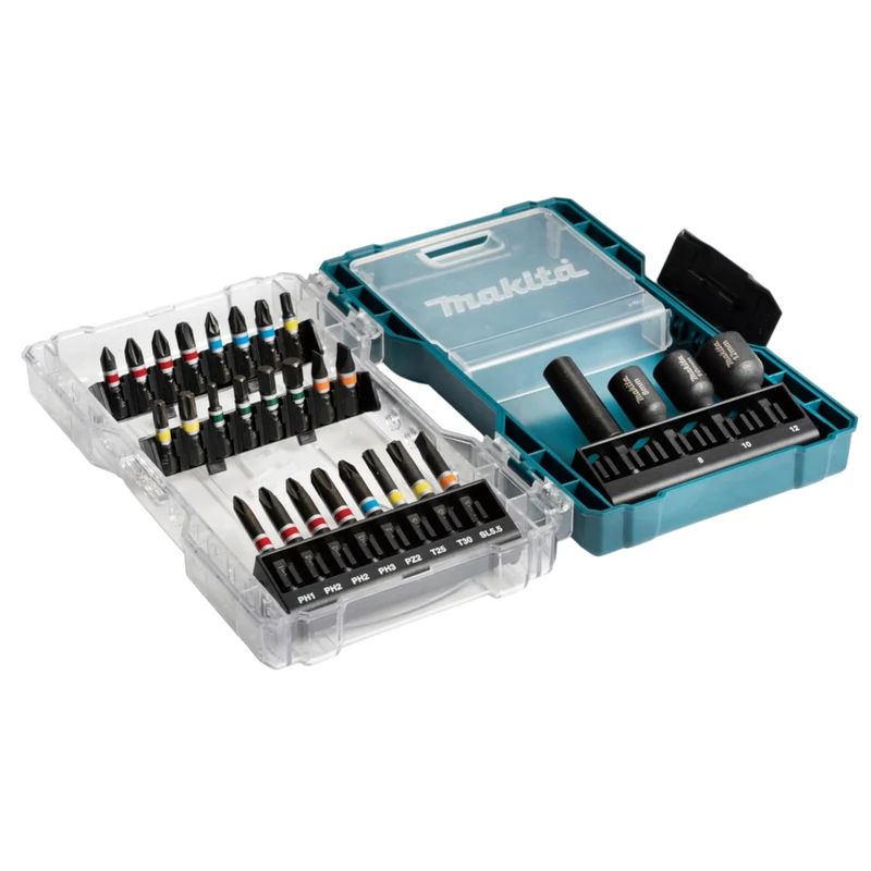 Makita Steckschlüssel Bit Set 28 teilig ( E-07048 ) Bits / Steckschlüssel / magnetischer Bithalter