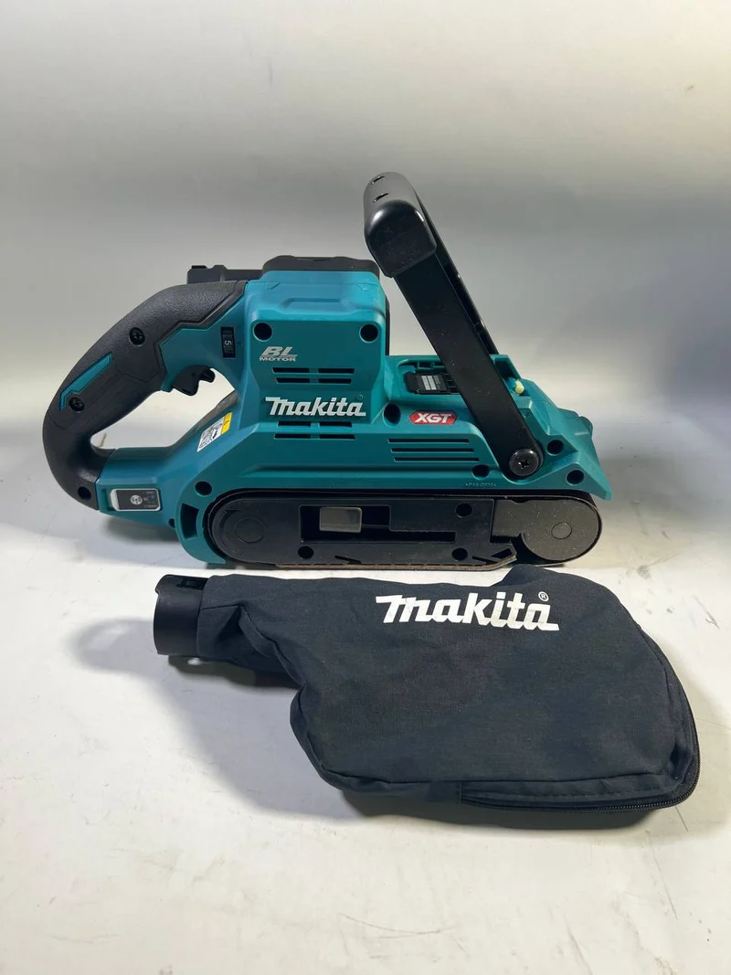 Makita BS 001 GZ Akku Bandschleifer 40 V max. 76 x 533 mm Brushless Solo - ohne Akku, ohne Ladegerät - Leicht Gebraucht