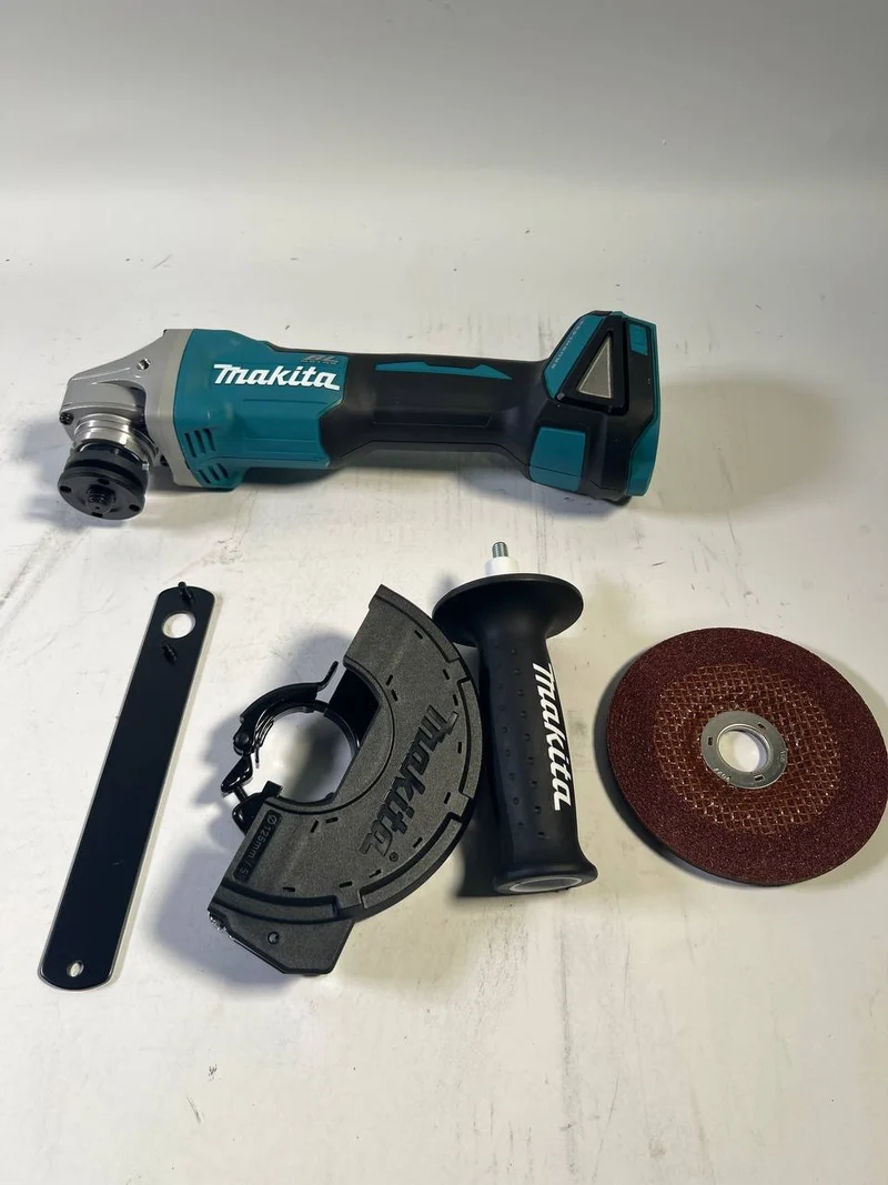 Makita DGA 504 Z Akku Winkelschleifer 18 V 125 mm Brushless Solo - ohne Akku, ohne Ladegerät - Leicht Gebraucht
