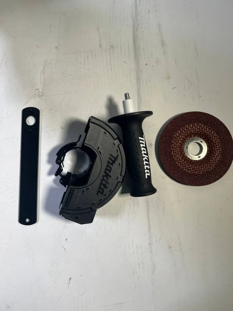 Makita DGA 504 Z Akku Winkelschleifer 18 V 125 mm Brushless Solo - ohne Akku, ohne Ladegerät - Leicht Gebraucht