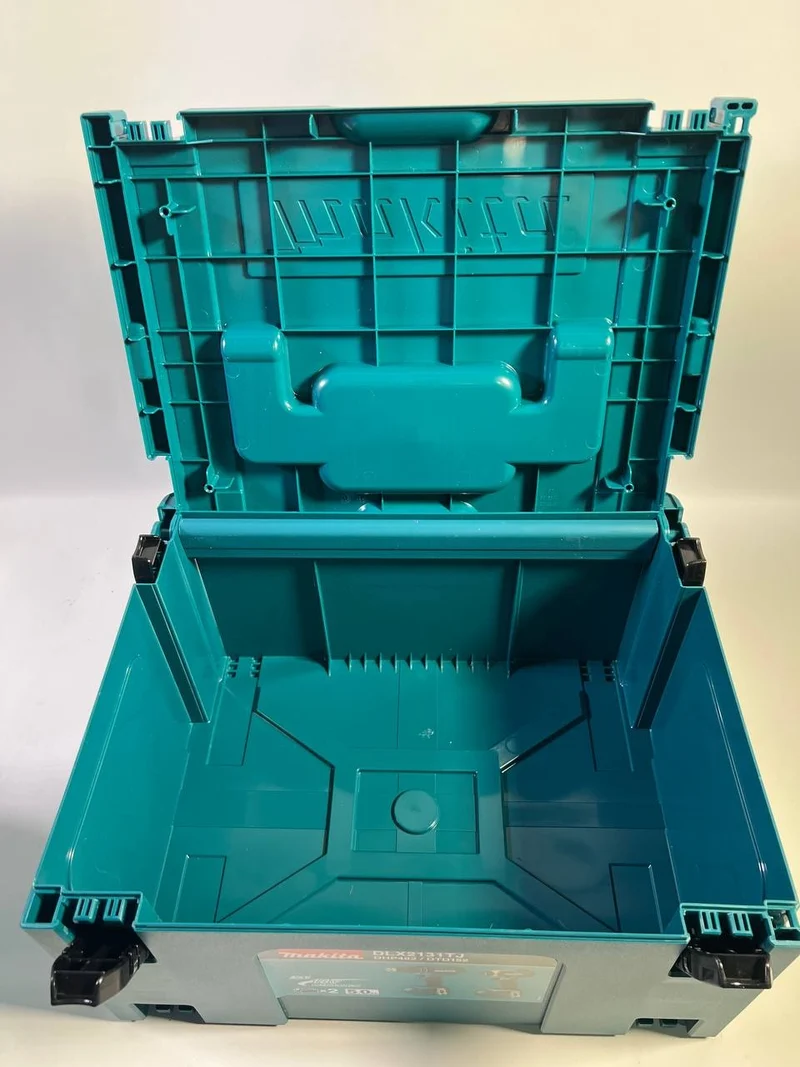 Makita MAKPAC 3 Kunststoffkoffer 395 x 295 x 215 mm - ohne Einlage ( 821551-8 ) - Gebraucht