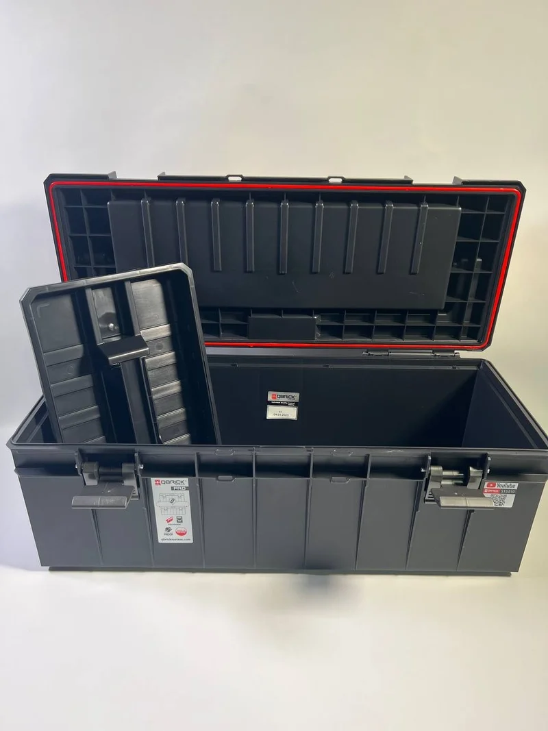 Qbrick System PRO 700 Expert stapelbar 650 x 270 x 272 mm 29l IP54 mit 11 Kammern - Leicht Gebraucht