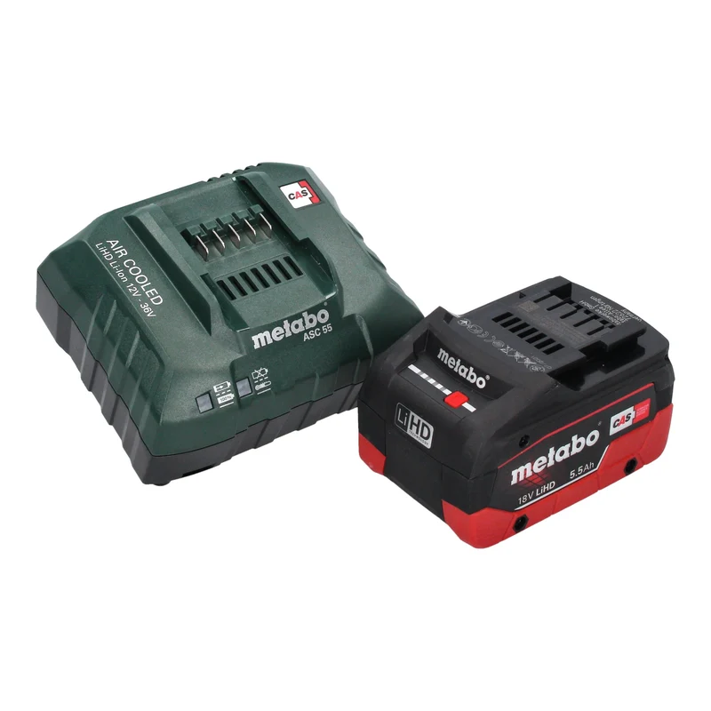 Metabo KH 18 LTX BL 24 Akku Bohrhammer 18 V 2,2 J SDS Plus Brushless + 1x LiHD Akku 5,5 Ah + Ladegerät