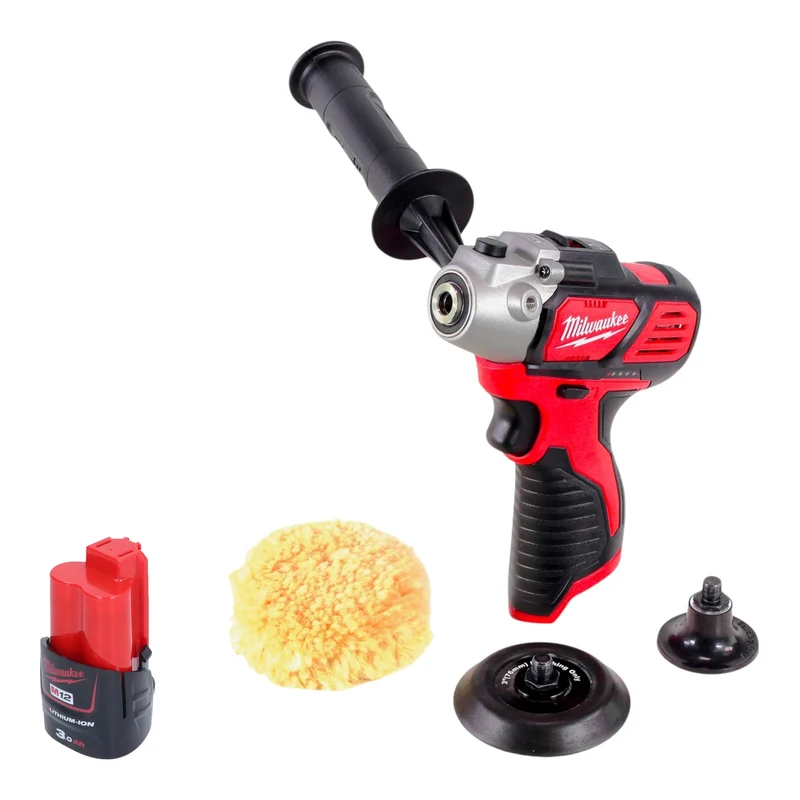 Milwaukee M12 BPS-301 Akku Polierer 12 V + 1x Akku 3,0 Ah - ohne Ladegerät