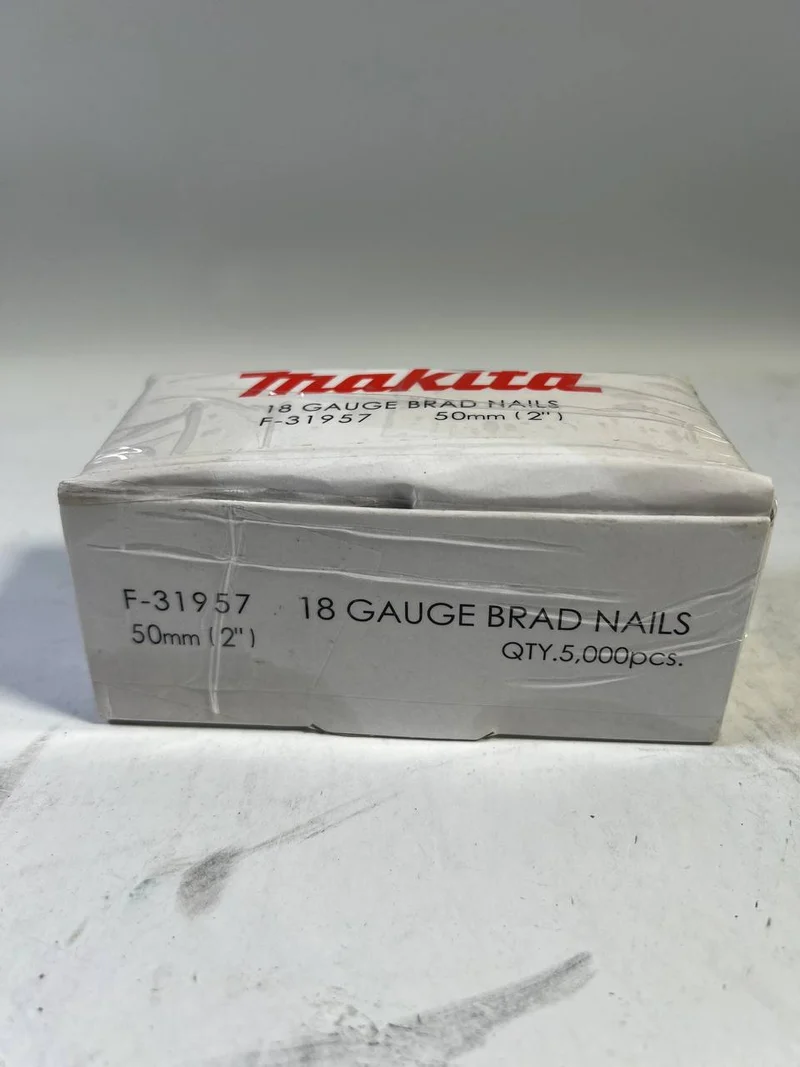 Makita Stauchkopfnagel Brads 50mm 5000 Stück galvanisiert ( F-31957 ) für Makita Nagler DBN500/AF505/AF506 - OVP Beschädigt