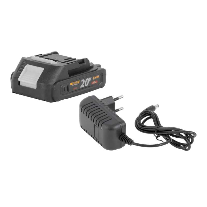 Procraft PA18LiH-1B-C Akku Bohrschrauber 20 V 80 Nm Brushless + 1x Akku 2,0 Ah + Ladegerät + 32 tlg. Bit Set + Koffer