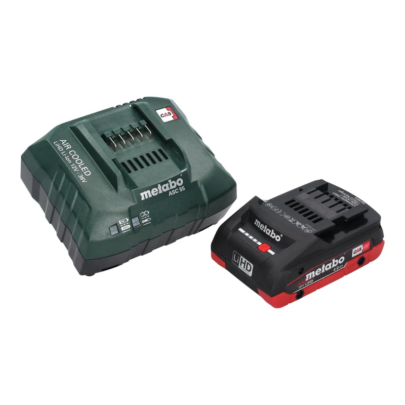 Metabo KH 18 LTX BL 24 Akku Bohrhammer 18 V 2,2 J SDS Plus Brushless + 1x LiHD Akku 4,0 Ah + Ladegerät