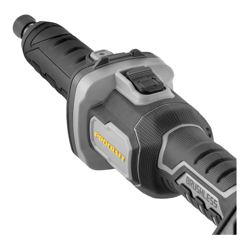 Procraft Industrial DG20A-BB Akku Geradschleifer 20 V 6 mm Brushless Solo - ohne Akku, ohne Ladegerät