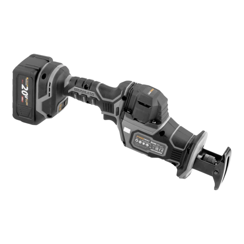 Procraft RS20A-1B-C Akku Recipro Säbelsäge 20 V Brushless + 1x Akku 4,0 Ah + Ladegerät + Koffer