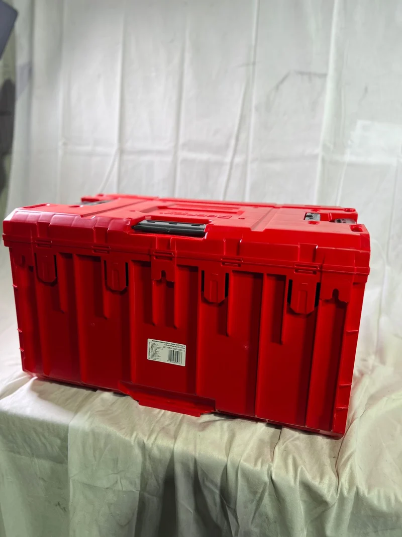 Qbrick System ONE Drawer 3 Toolbox 2.0 Red Ultra HD Werkzeugbox 587 x 380 x 340 mm 27 l mit drei Schubladen - Beschädigt