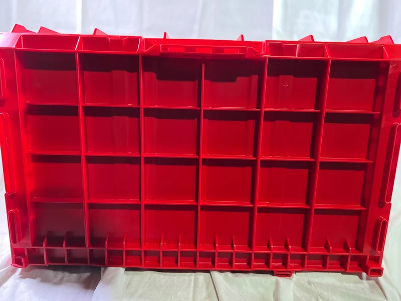 Qbrick System ONE Drawer 3 Toolbox 2.0 Red Ultra HD Werkzeugbox 587 x 380 x 340 mm 27 l mit drei Schubladen - Beschädigt