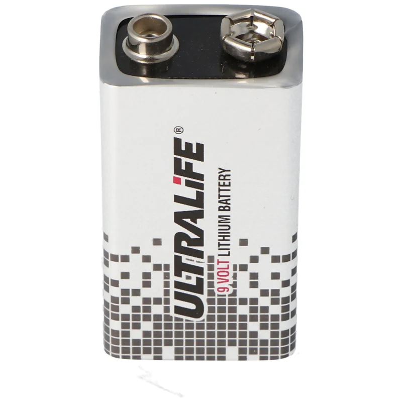Ultralife Lithium Batterie 9 Volt, E-Block, U9VL, U9VL-J, U9VL-J-P