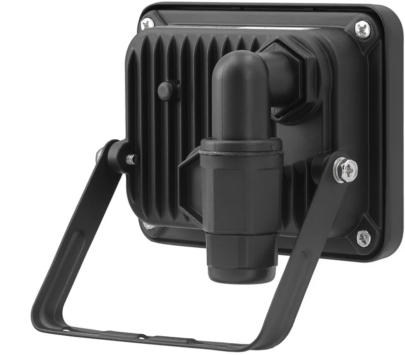 Goobay LED-Außenstrahler, 10 W - mit 850 lm, neutralweißem Licht (4000 K) und M16-Kabelverschraubung, für den Außeneinsatz geeignet (IP65)