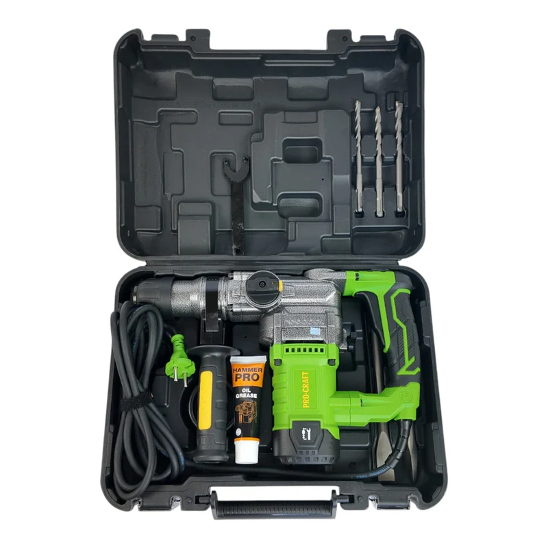 Procraft BH1300 Kombihammer 1050 Watt 4,5 J SDS plus + Koffer