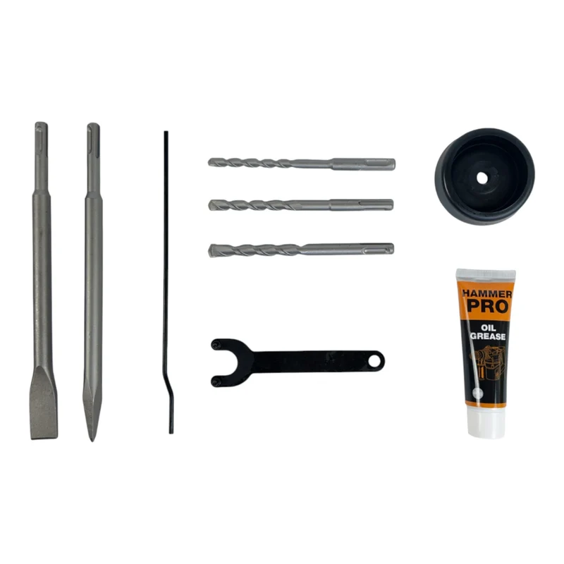 Procraft BH1300 Kombihammer 1050 Watt 4,5 J SDS plus + Koffer
