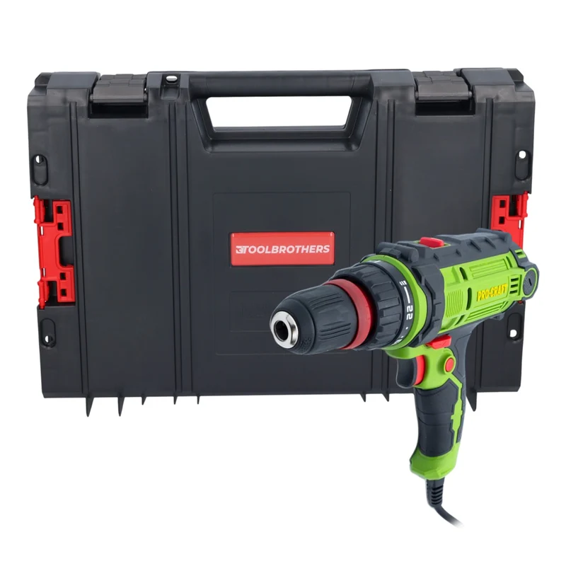 Procraft PB300DFR Bohrschrauber 300 Watt 40 Nm + RHINO Toolcase