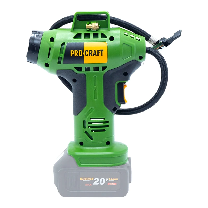 Procraft LK20 Akku Kompressor 20 V 11 bar + 1x Akku 4,0 Ah + Ladegerät