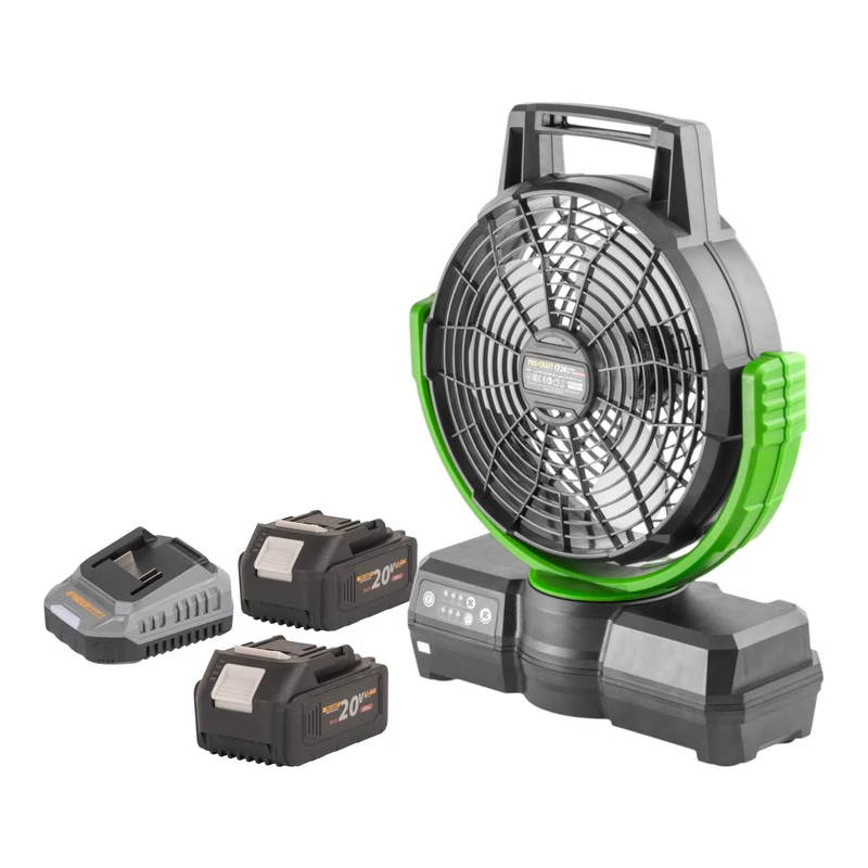 Procraft CF20bb Akku Ventilator 20 V 235 mm + 2x Akku 4,0 Ah + Ladegerät