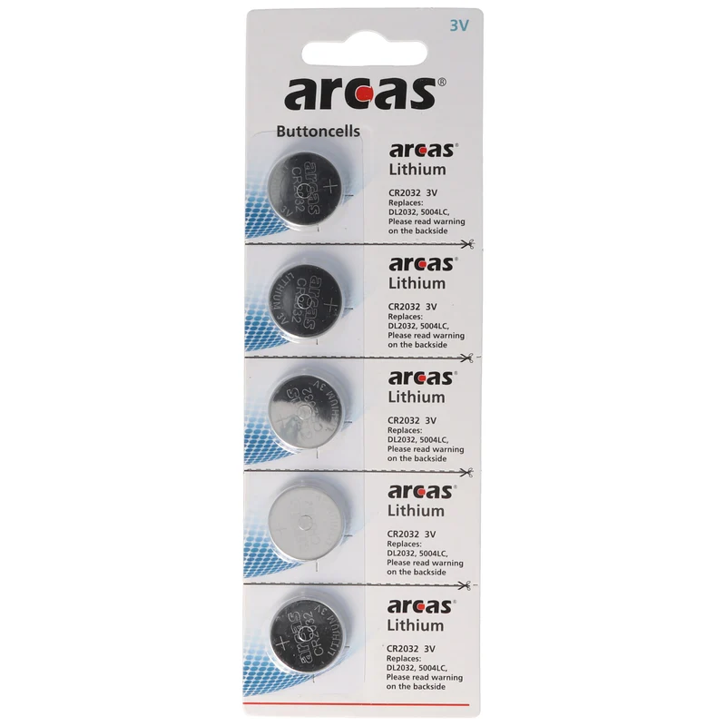 Arcas CR2032 Lithium Batterie (5 St.)