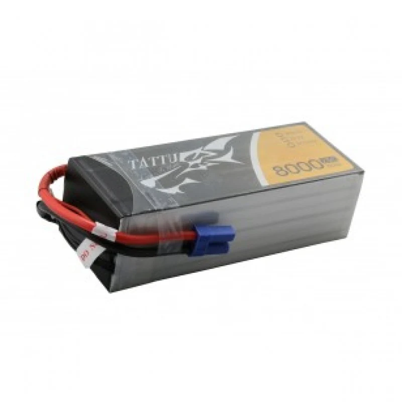 Tattu 6S 8000mAh 22,2V 25C 6S1P Lipo-Akku mit EC5