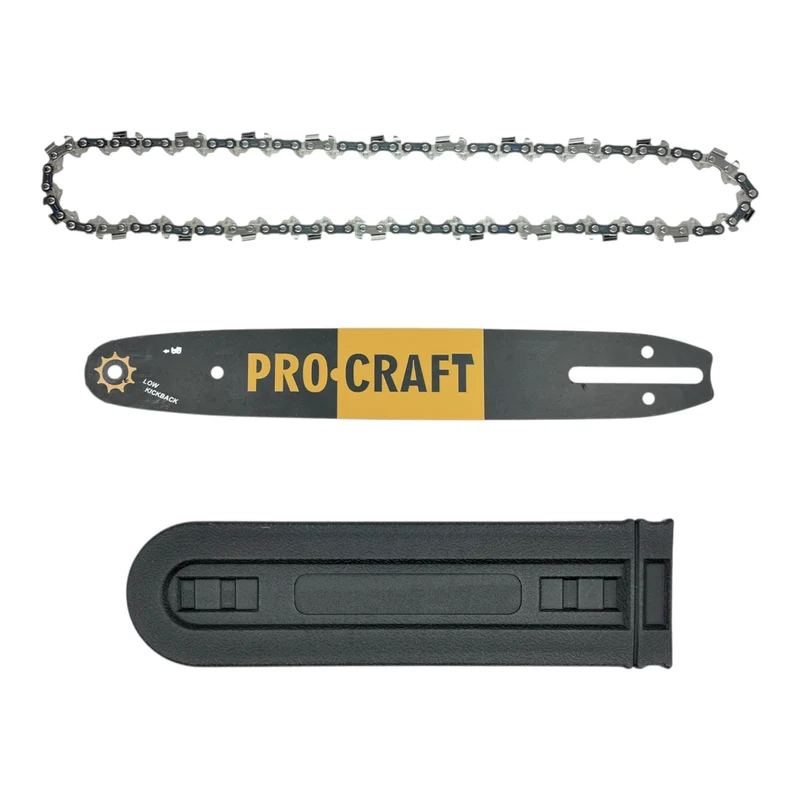 Procraft PKA38 Akku Kettensäge 20 V 304 mm Brushless + 2x Akku 2,0 Ah + Ladegerät