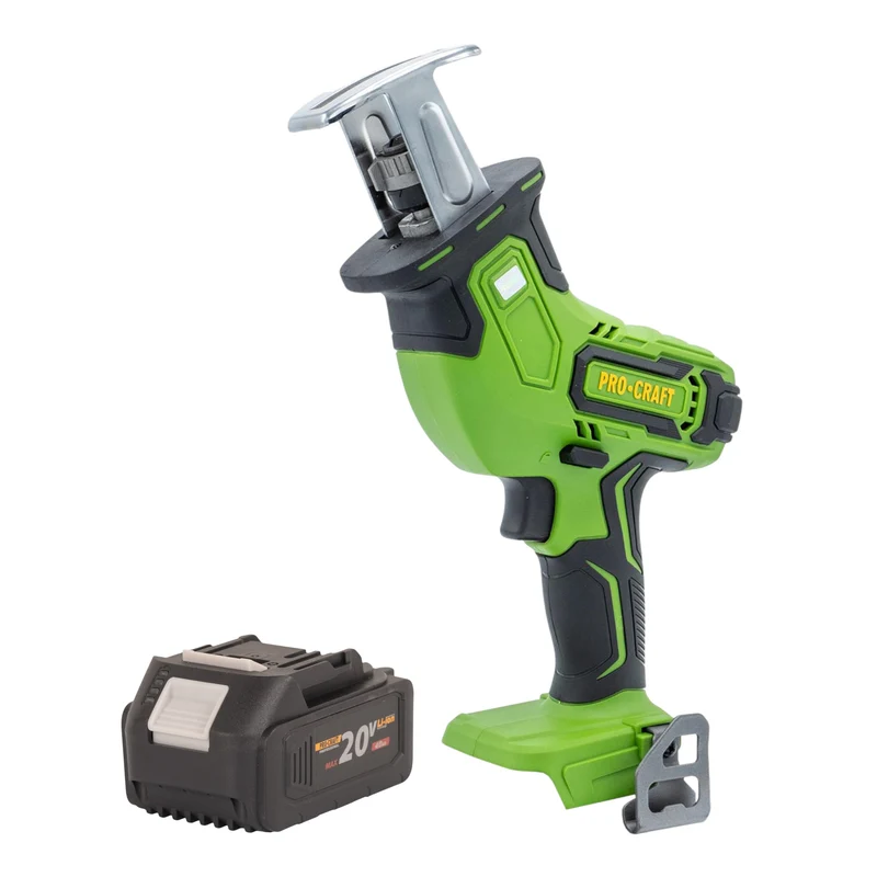 Procraft PSS30bb Akku Säbelsäge 20 V Brushless + 1x Akku 4,0 Ah - ohne Ladegerät