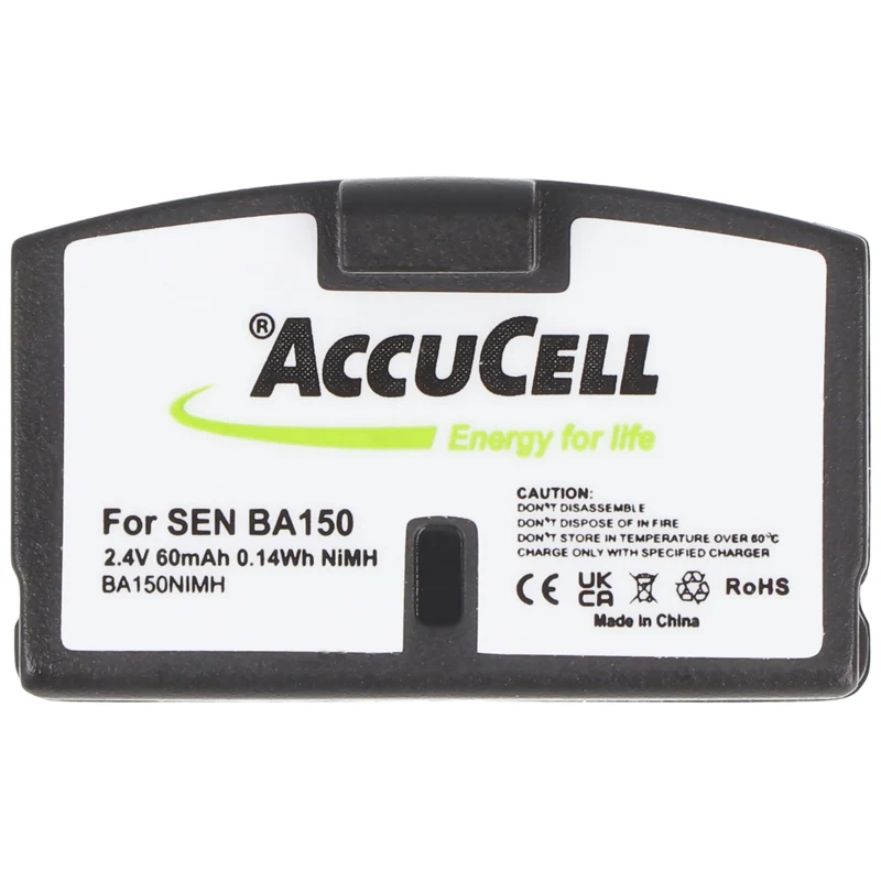 AccuCell Akku passend für Sennheiser BA150, BA151, BA152, RS6, TR820 NiMH