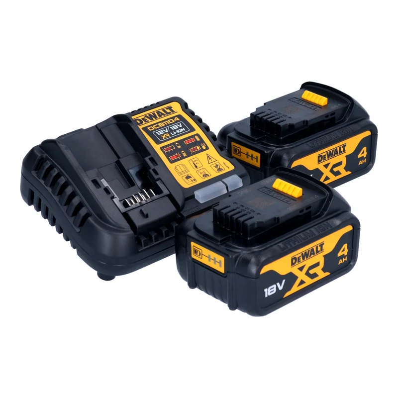 DeWalt DCF 921 M2T Akku Schlagschrauber 18 V 400 Nm 1/2" Brushless + 2x Akku 4,0 Ah + Ladegerät + TSTAK